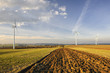 Landscape with wind turbines in Cadenbronn Landscape with wind turbines in Cadenbronn