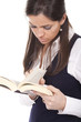 woman reads a book woman reads a book