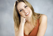 woman smiling