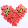 Valentine´s hearts sweet candy