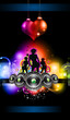 Girls Discoteque Event Flyer for Music Themed Flyers