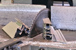 Sierra industrial.
