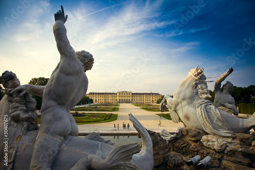 Foto: schloss schoenbrunn, wien schloss schoenbrunn, wien