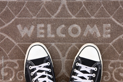 Photo: Welcome carpet Welcome carpet