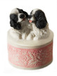 Two toy dogs in love Two toy dogs in love