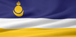 Flagge der russischen Republik Burjatien