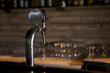 Draught Beer Tap in a Bar Draught Beer Tap in a Bar