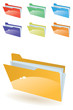folder with papers