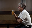 Foto: Man drinking alone Man drinking alone