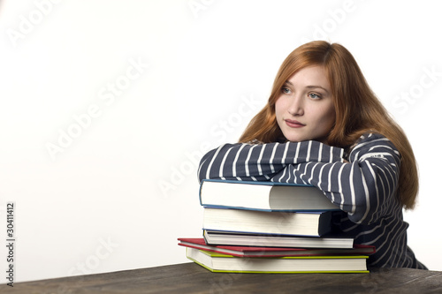 Foto: beautiful dreaming student beautiful dreaming student