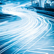 light trails