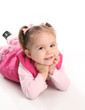 Cute little toddler girl
