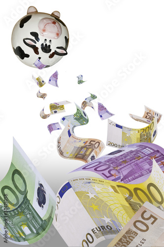 Illustration: Derrochar dinero Derrochar dinero