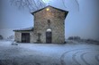 chiesa e neve