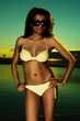 sexy bikini model