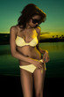 sexy bikini model