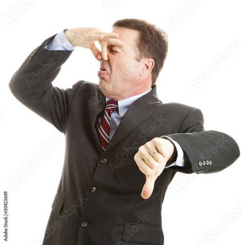 Photo: Businessman - It Stinks Businessman - It Stinks
