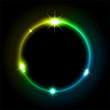 Glow of Lights with rainbow colurs for alternative background