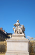 Statue at Versailles Chateau entrance in France