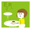 cafe woman
