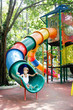 young boy on playground young boy on playground