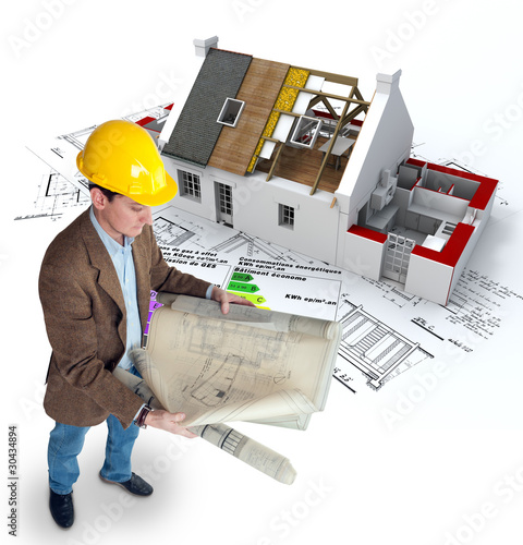 Photo: Architect and energy efficient home Architect and energy efficient home