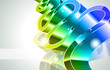 Abstract Glow of Lights with Brilliant colours