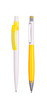 Two yellow pens isolated on white Two yellow pens isolated on white
