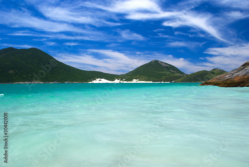 Photo: Crystalline clear waters in Rio de Janeiro, Brazil Crystalline clear waters in Rio de Janeiro, Brazil