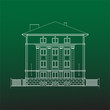 Blueprint green Blueprint green
