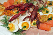 Photo: Fischplatte Fischplatte