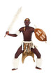 zulu man in costume