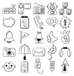 Vector: hand draw cartoon web icon hand draw cartoon web icon