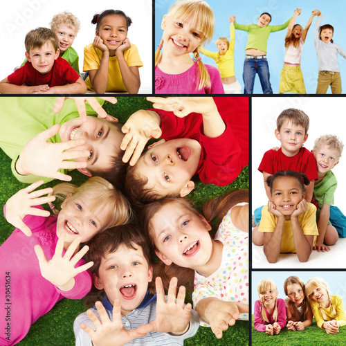 Photo: Joyful children Joyful children