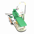 sedia poltrona dentista illustrazione 3d
