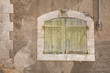 Ancient wooden window