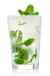 Mojito cocktail isolation on a white Mojito cocktail isolation on a white