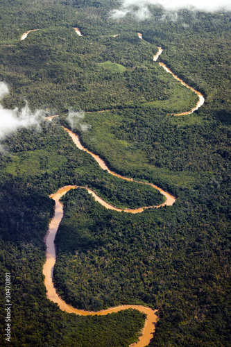 Photo: Aerial Photo of Snaking River Aerial Photo of Snaking River