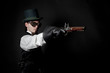 Man in Steampunk style