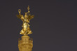 Siegessäule in Berlin bei Nacht