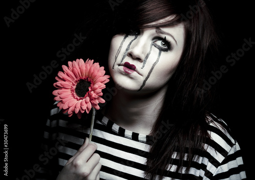 Photo: sad mime sad mime