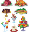 Set of dishes