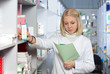 Beautiful pharmacist