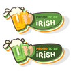 irish beer celebration icon