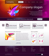 Web site design template