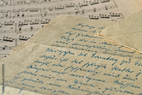Foto: Vintage letter Vintage letter