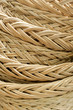 Closeup Structure of Rattan Weave Texture use a a Background