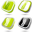 getreide symbol zeichen korn button getreide symbol zeichen korn button
