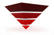 opposite business pyramide