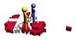 people shaking hands with Denmark map flag illustration